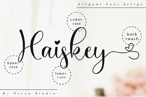 Haiskey font