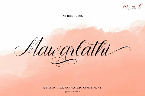 Mawarlathi font