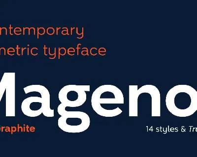 Magenos font