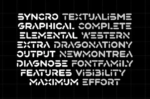 Noxlock font