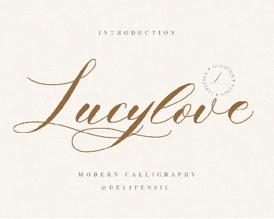 Lucylove font