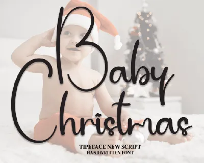 Baby Christmas font