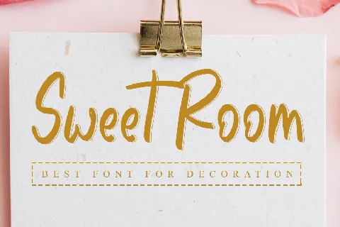 Sweet Troom font