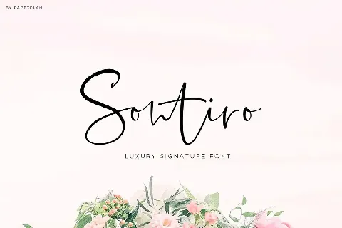 Sontiro font