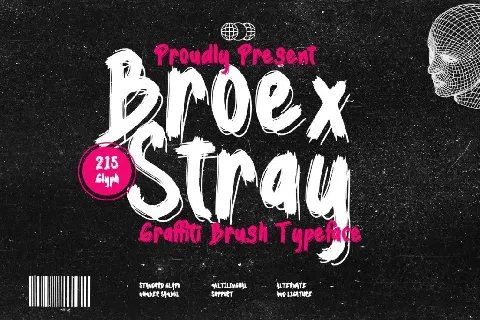 Broex Stray font