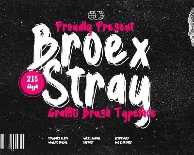 Broex Stray font