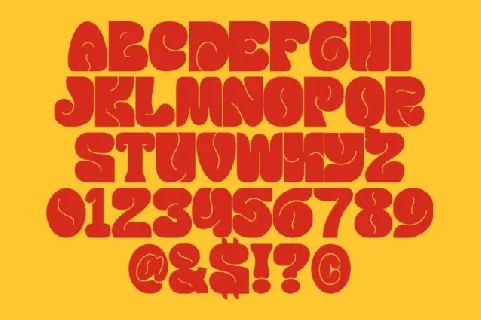 Groovy Cheese font