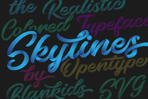 Bluesky Script Free Download font