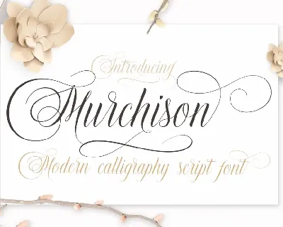 Murchison Script font