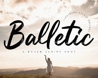 Balletic font