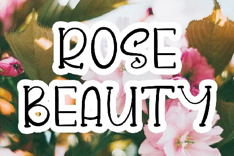 Rose Beauty font