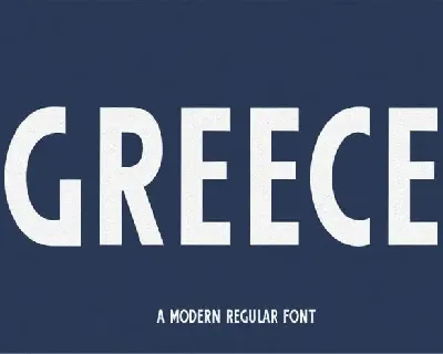 Greece Sans Serif font
