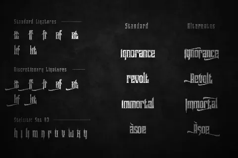 Pindunk Typeface font
