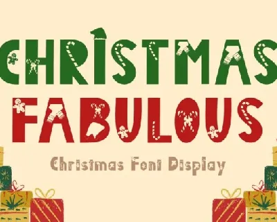 Christmas Fabulous font