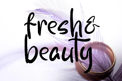 Fresh & Beauty font