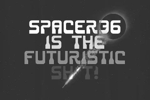 Spacer36 font