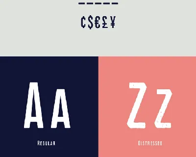 Union Condensed Typeface font