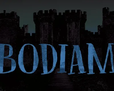 DK Bodiam font