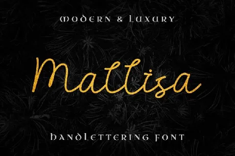 Mallisa Handwritten font