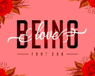 Being Love Duo font