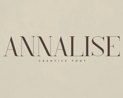 Annalise font
