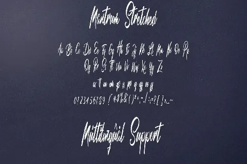 Mantrum font