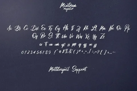 Mantrum font