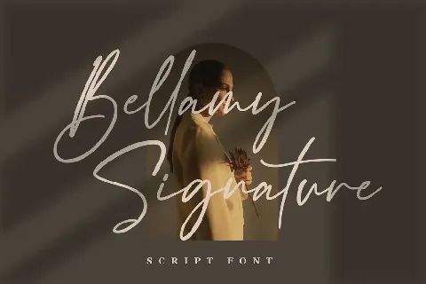 Bellamy Signature font