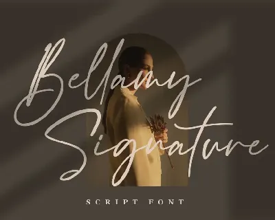 Bellamy Signature font