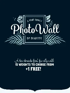 Photowall font