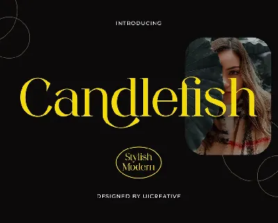 Candlefish font