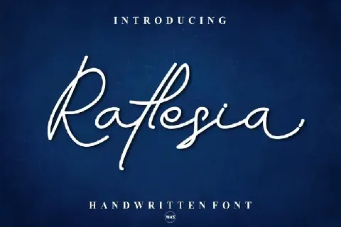 Raflesia Handwritten font