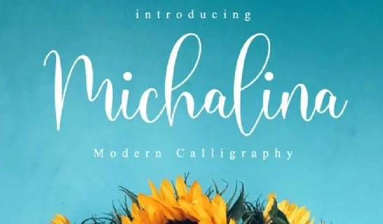 Michalina Script font