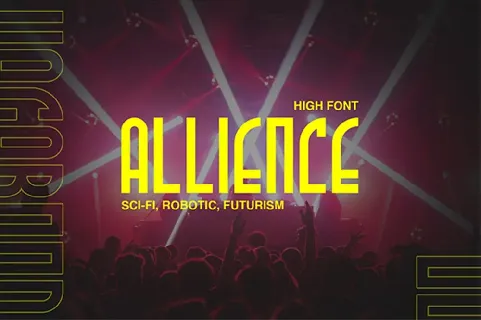 Allience-Demo font