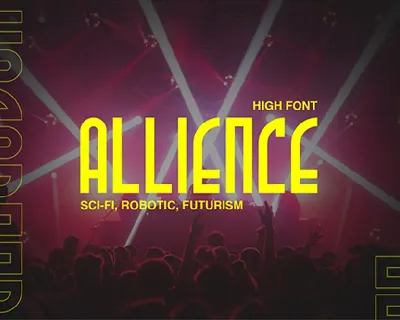 Allience-Demo font