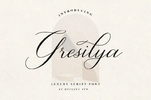Gresilya font