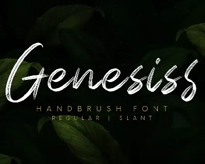 Genesiss font