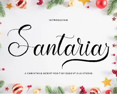 Santaria font