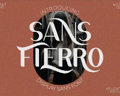 Sans Fierro font