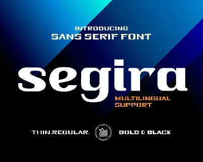 Segira font