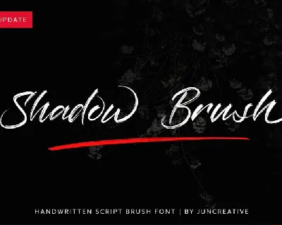 Shadow Brush font