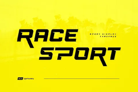 Race Sport font