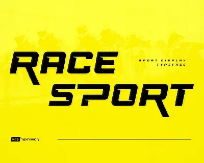 Race Sport font