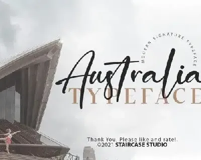 Australia Script font