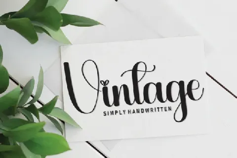 Perennial Script font