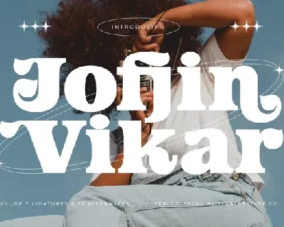 Jofjin Vikar font