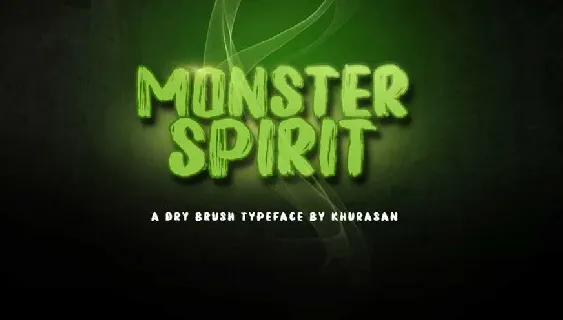 Monster Spirit font