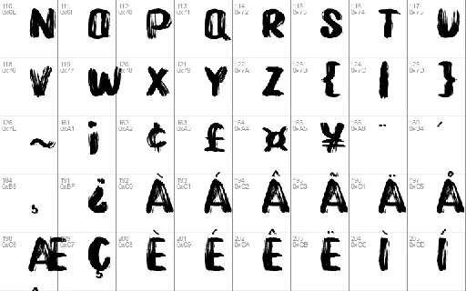 Monster Spirit font