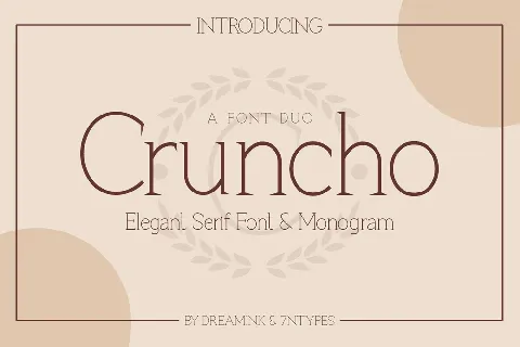 Cruncho font