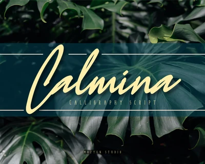 Calmina font